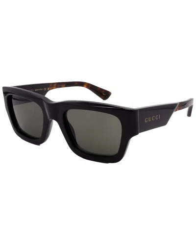 Gucci Unisex Gg1668s 51mm Sunglasses In Black
