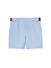 Gucci Unisex Mini Bermuda Shorts For Kids In Blue