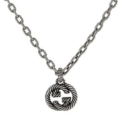Pre-owned Gucci Unisex Necklace 604155-j8400 0811