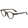 Gucci Unisex Opticals In Transparent