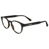 Gucci Unisex Opticals In Brown