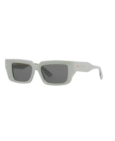Gucci Unisex Rectangle Sunglasses, Gg1529s Gc002202 In Green