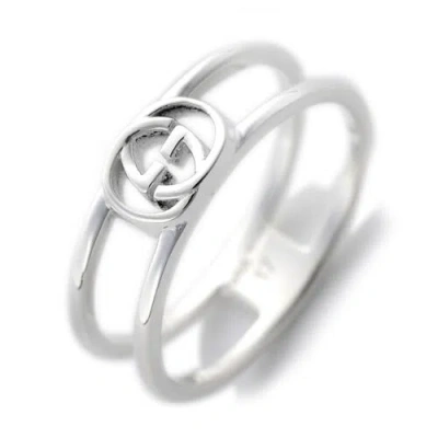 Pre-owned Gucci Unisex Ring 298036-j8400 8106-11