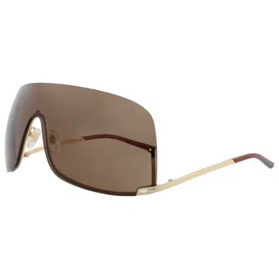 Gucci Unisex Sunglasses In Brown
