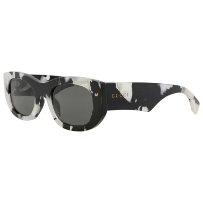 Gucci Unisex Sunglasses In Black