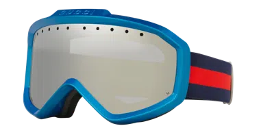 Gucci Unisex Sunglass Gg1210s In Silver