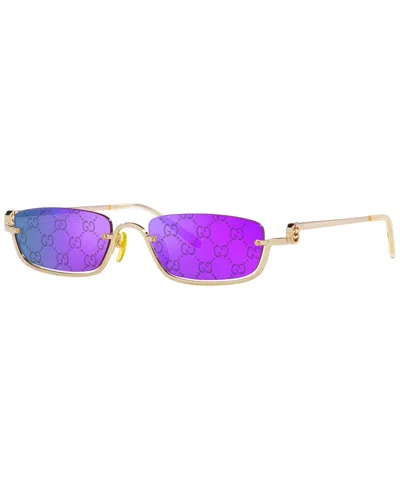 Gucci Unisex Sunglasses, Gg1278s In Blue