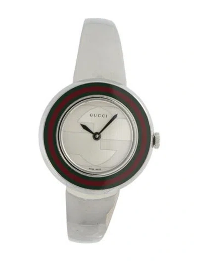 Pre-owned Gucci U-play Watch, 28mm In Multi