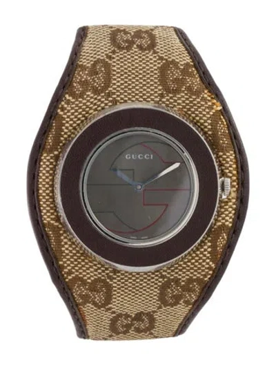Pre-owned Gucci U-play Watch In Multi