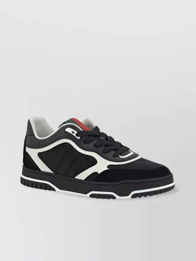 Gucci Urban Panel Rubber Sole Sneakers