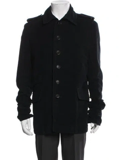 Pre-owned Gucci Utility Jacket In Black
