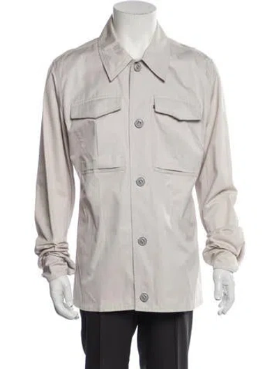 Pre-owned Gucci Utility Jacket In Neutral