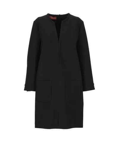 Gucci Wool Mini Dress In Black