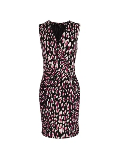 Pre-owned Gucci V-neck Dress In Black