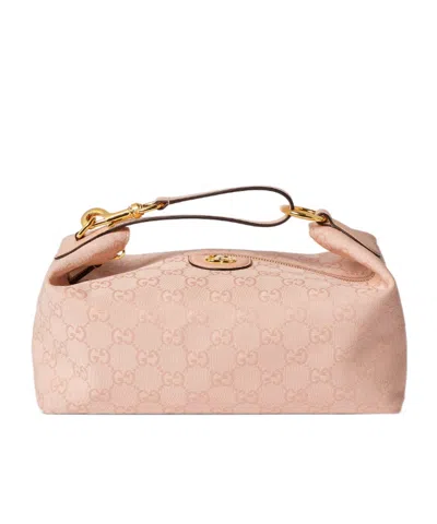 Gucci Vanity Medium Top Handle Bag In Pink
