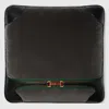 Gucci Velvet Cushion With Horsebit In Grey