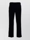 Gucci Velvet Fabric Trousers With Back And Side Pockets