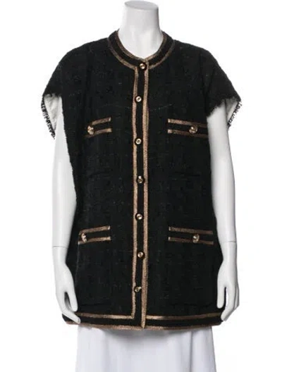Pre-owned Gucci Vest In Black