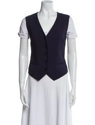 Pre-owned Gucci Vest In Blue