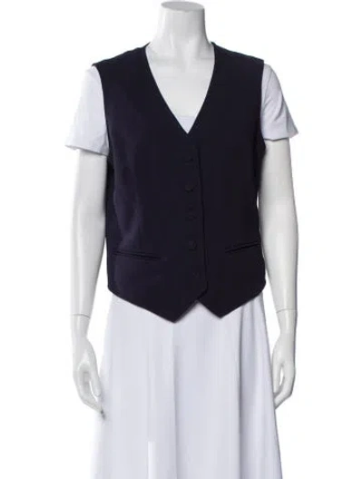 Pre-owned Gucci Vest In Blue