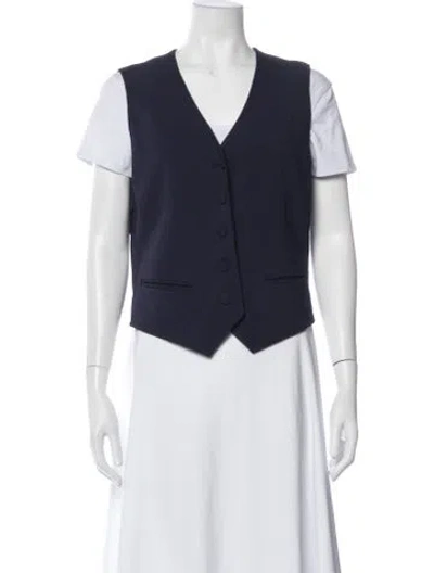 Pre-owned Gucci Vest In Blue