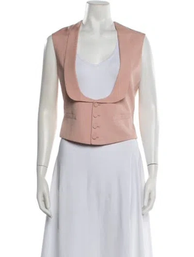 Pre-owned Gucci Vest In Pink