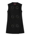 Gucci Vest With Maxi Buttons In Black