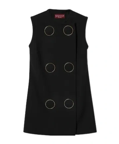GUCCI GUCCI MAXI BUTTONS VEST