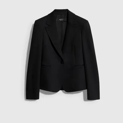 Gucci Veste En Laine Grain De Poudre In Black