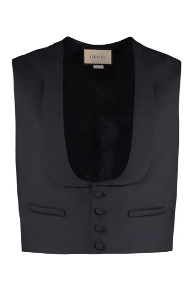 Gucci Vests In Black