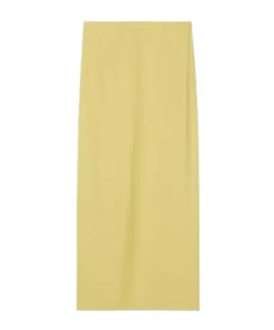 Gucci Vinegar Blended Skirt In Yellow