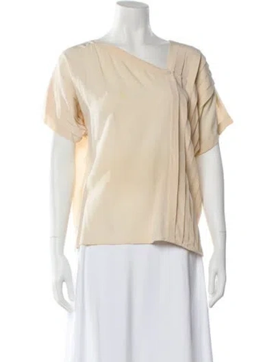 Pre-owned Gucci Vintage 1970's Blouse In Neutral