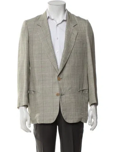 Pre-owned Gucci Vintage 1980's Blazer In Green