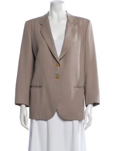 Pre-owned Gucci Vintage 1980's Blazer In Neutral