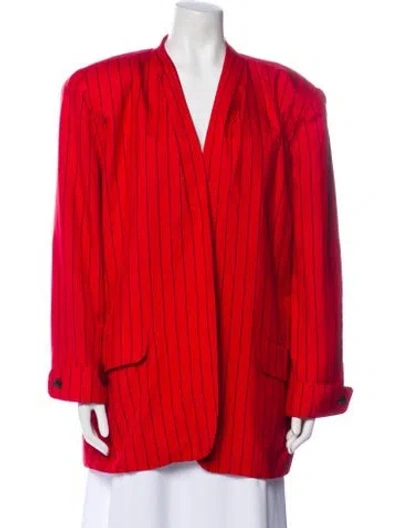 Pre-owned Gucci Vintage 1980's Jacket In Red
