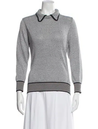Pre-owned Gucci Vintage 1980's Sweater In Gray