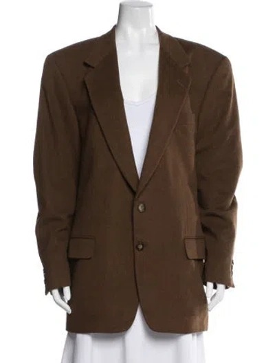 Pre-owned Gucci Vintage 1990's Blazer In Brown