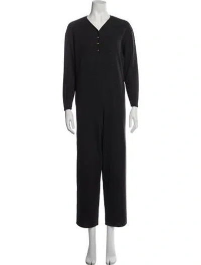 Pre-owned Gucci Vintage 1990's Jumpsuit In Grey