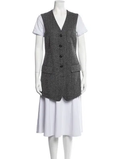 Pre-owned Gucci Vintage 1993 Vest In Grey
