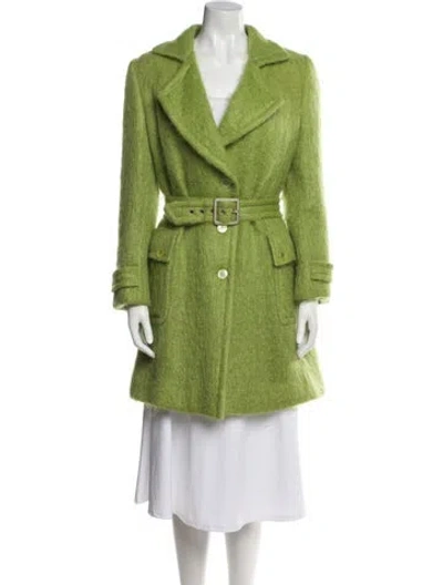 Pre-owned Gucci Vintage 1995 Peacoat In Green