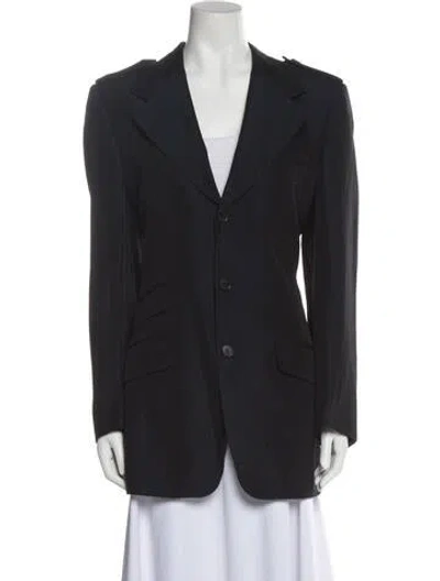 Pre-owned Gucci Vintage 1996 Blazer In Blue