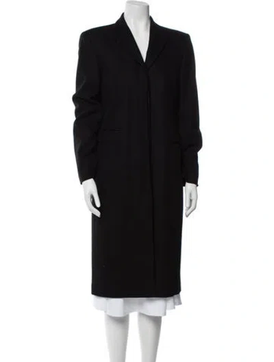 Pre-owned Gucci Vintage 1998 Coat In Black