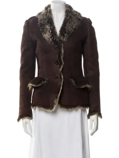 Pre-owned Gucci Vintage 1998 Jacket In Brown
