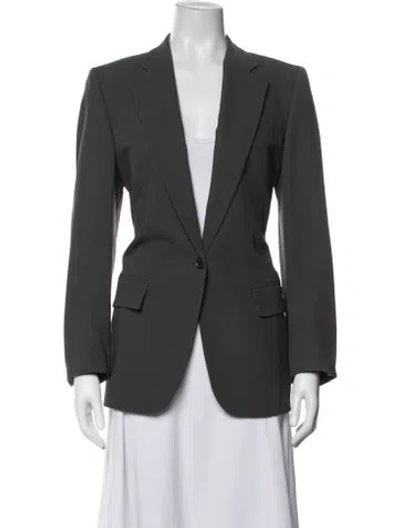 Pre-owned Gucci Vintage 1999 Blazer In Grey