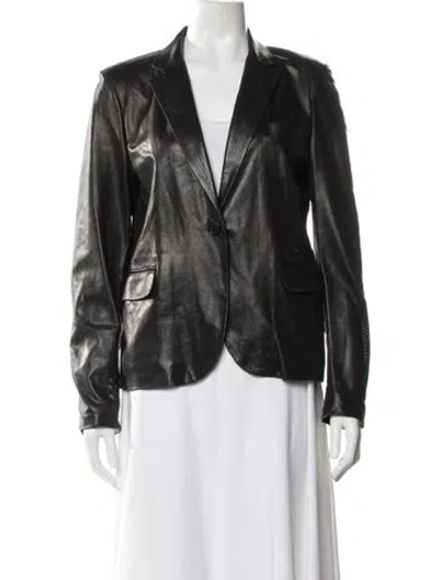 Pre-owned Gucci Vintage 2000's Blazer In Black