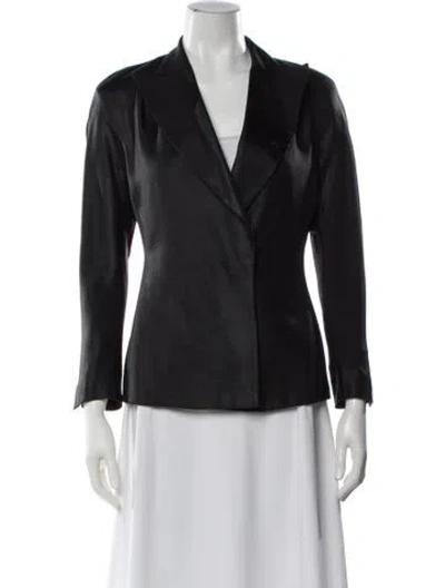 Pre-owned Gucci Vintage 2000's Blazer In Black