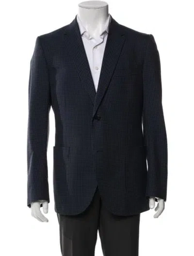 Pre-owned Gucci Vintage 2000's Blazer In Blue