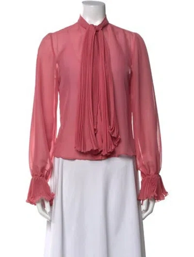 Pre-owned Gucci Vintage 2000 Blouse In Pink