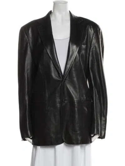 Pre-owned Gucci Vintage 2000's Overcoat In Black