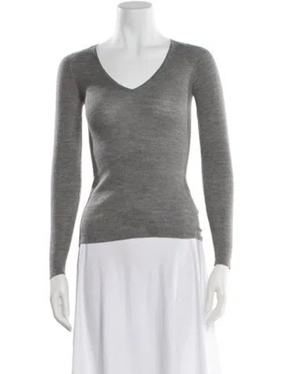 Pre-owned Gucci Vintage 2000's Top In Gray